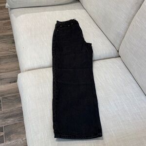Abercrombie & Fitch High Rise Black Jeans